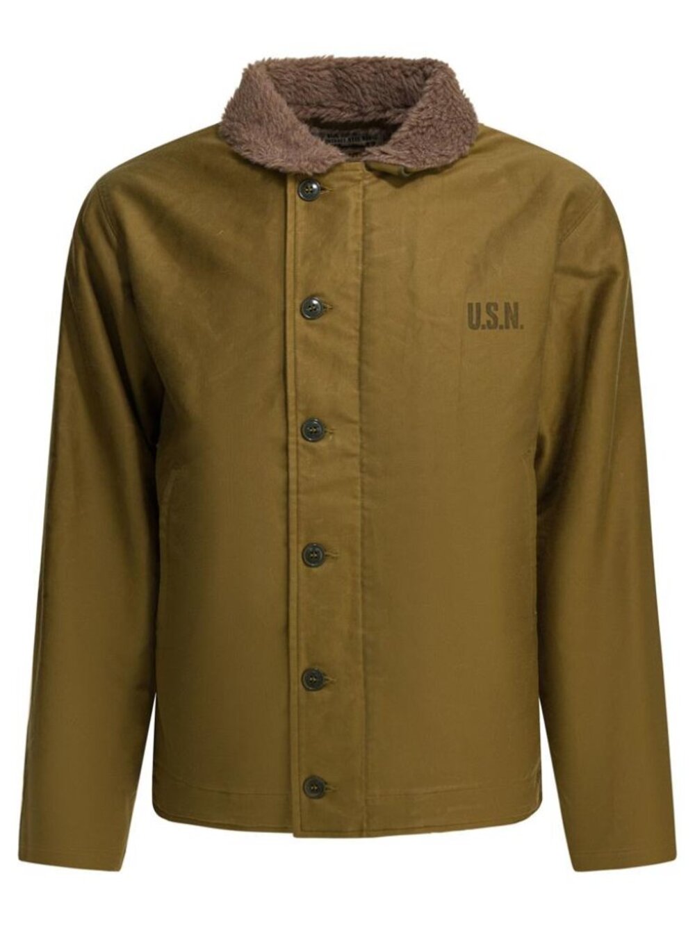 Buzz Rickson'S N-1 Shearling Jacket Tag Size 46 Men